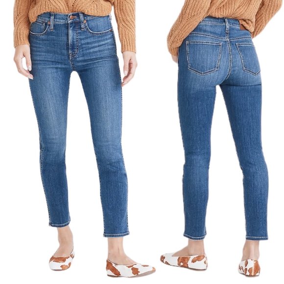 Madewell Denim - Madewell Stovepipe Jeans in Leman Wash: TENCEL™ Denim Edition Straight Leg Sz 30